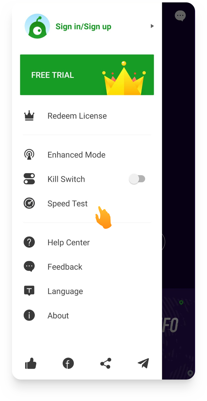 Speed Test Step 2